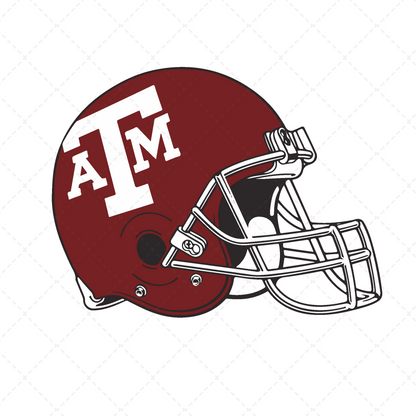 TX A&M Helmet Transfer