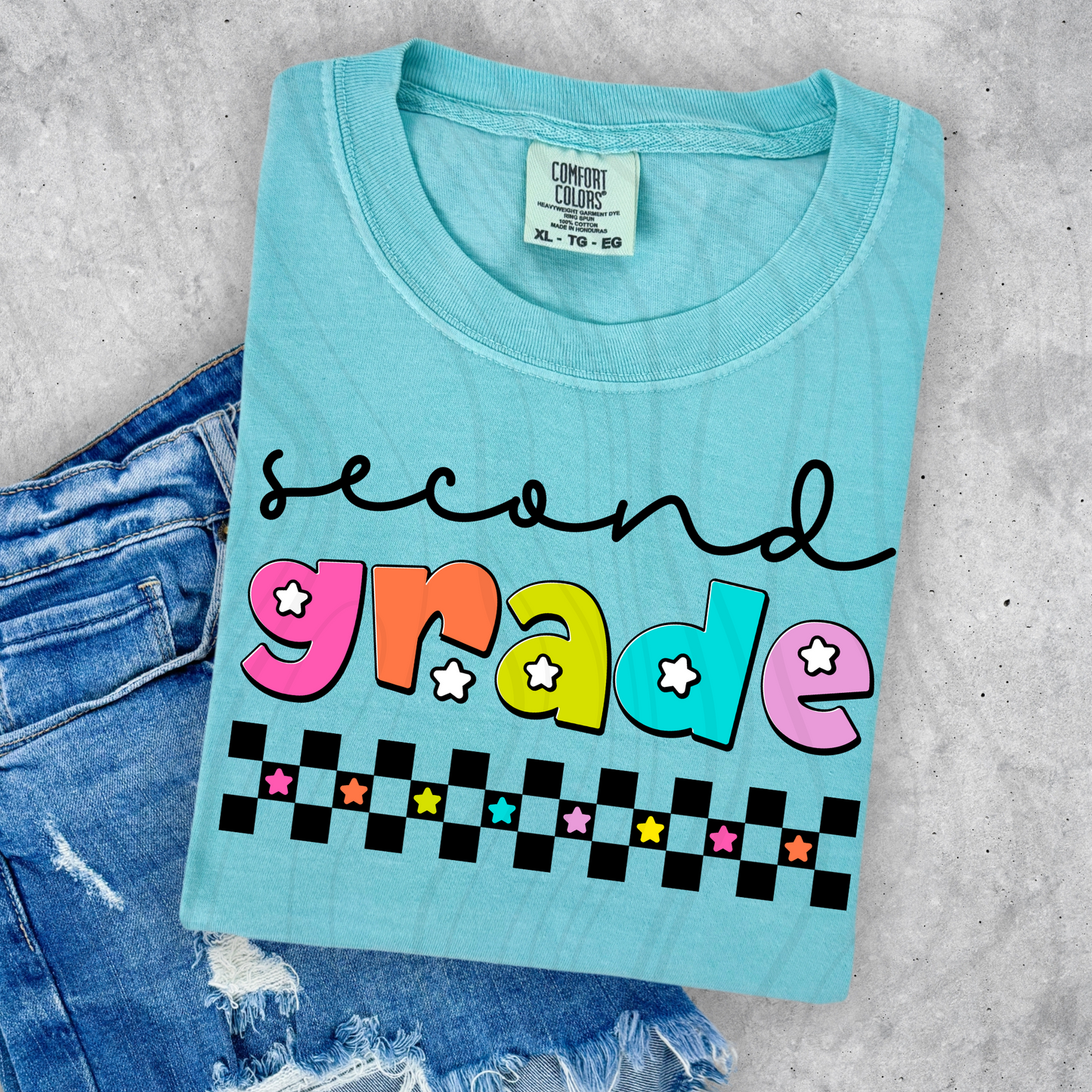 2nd Grade Checker Star Transfer