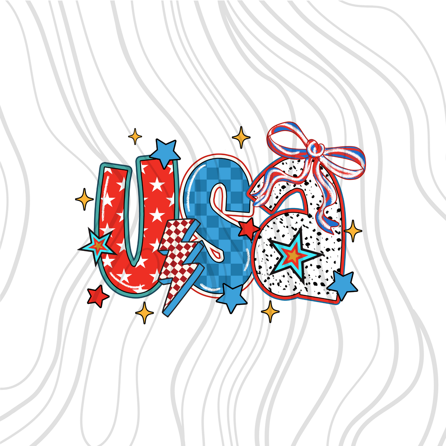 Retro USA Transfer