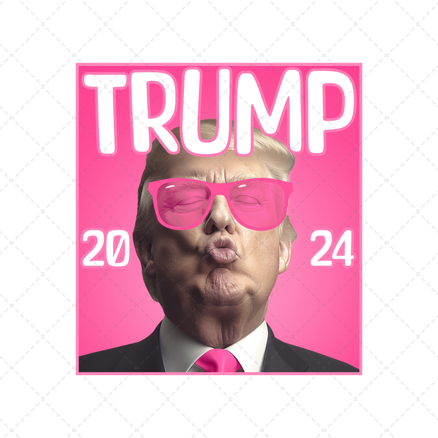 Trump Pink Transfer