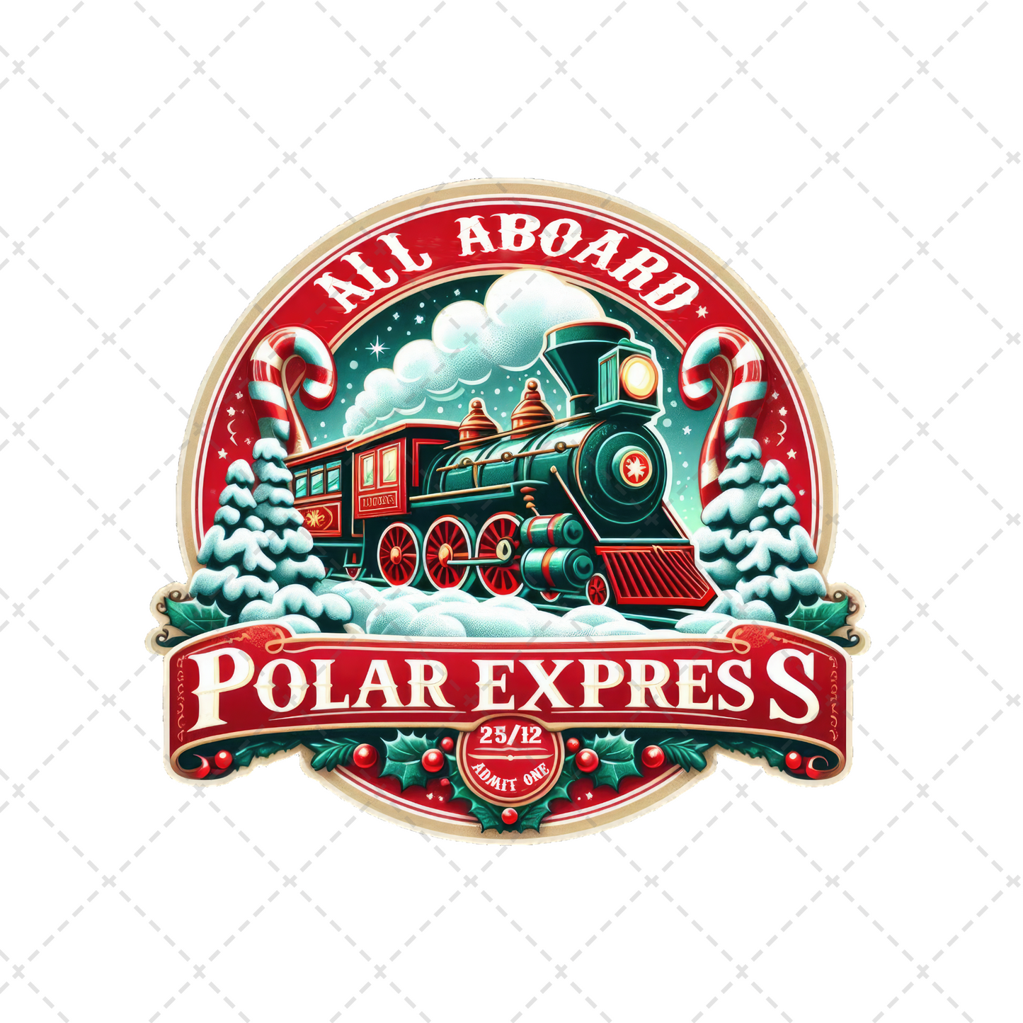 Polar Express Red Transfer