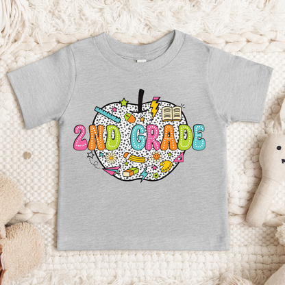 2nd Grade Dalmatian Dots Transfer