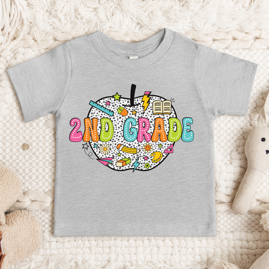 2nd Grade Dalmatian Dots Transfer