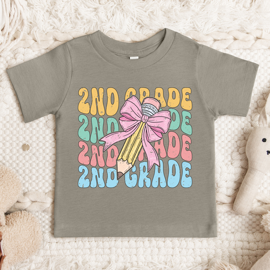 2nd Grade Groovy Pencil Transfer