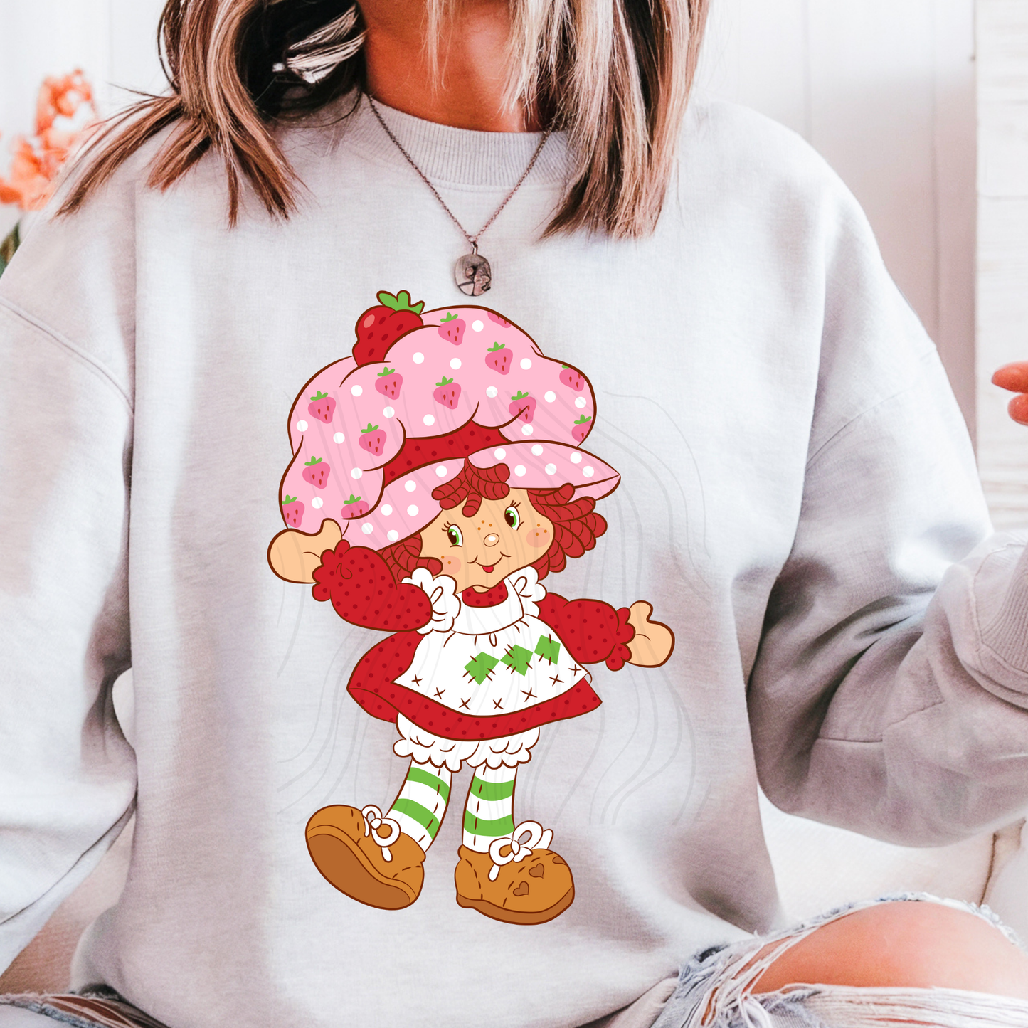 Strawberry Doll Transfer**SOLD SEPARATELY**