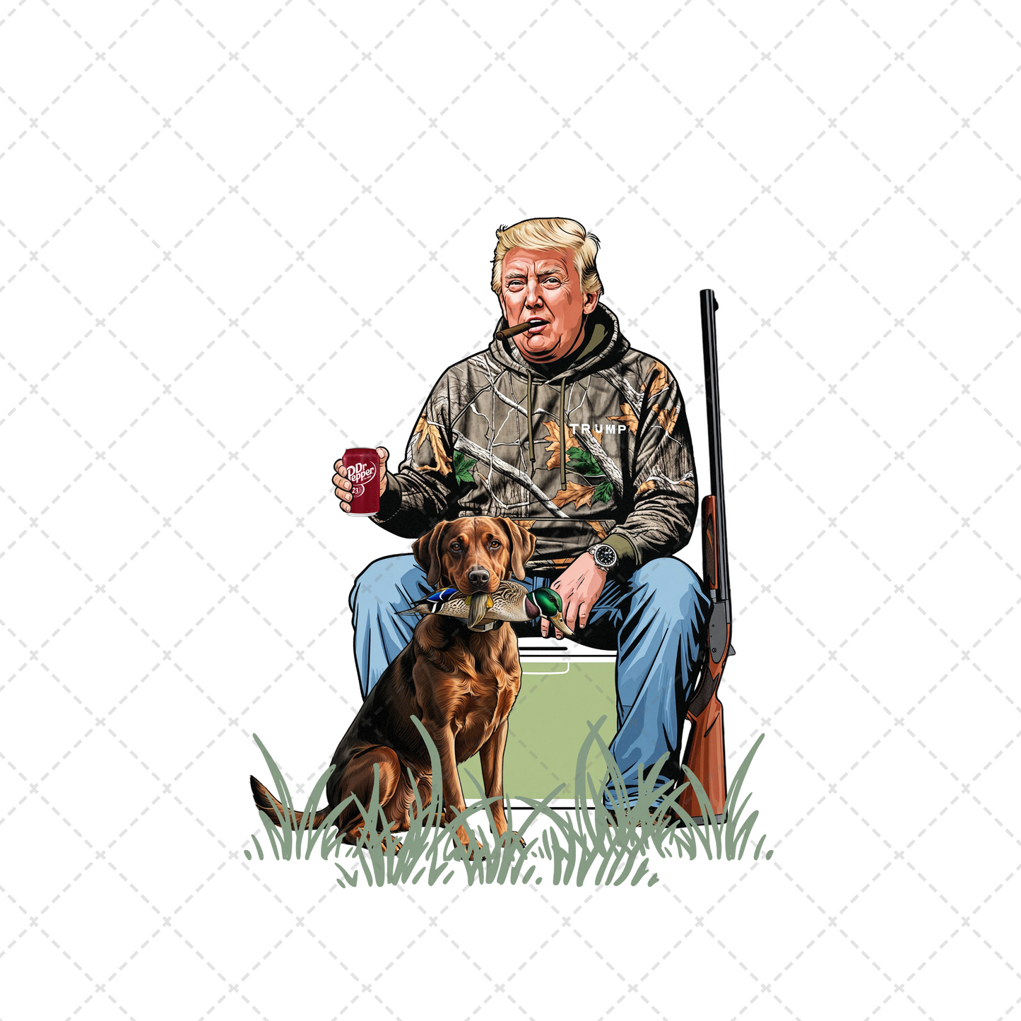 Trump Dr P Hunting Dog Transfer