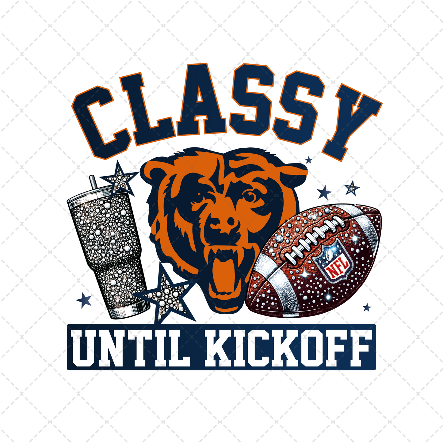 Classy Until Kickoff Bears Transfer