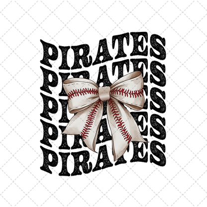 Pirates Coquette Transfer ** TWO PART* SOLD SEPARATELY**