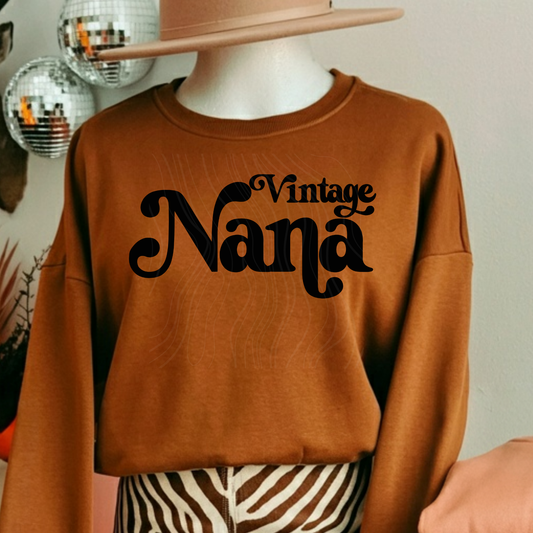 Vintage Nana Transfer