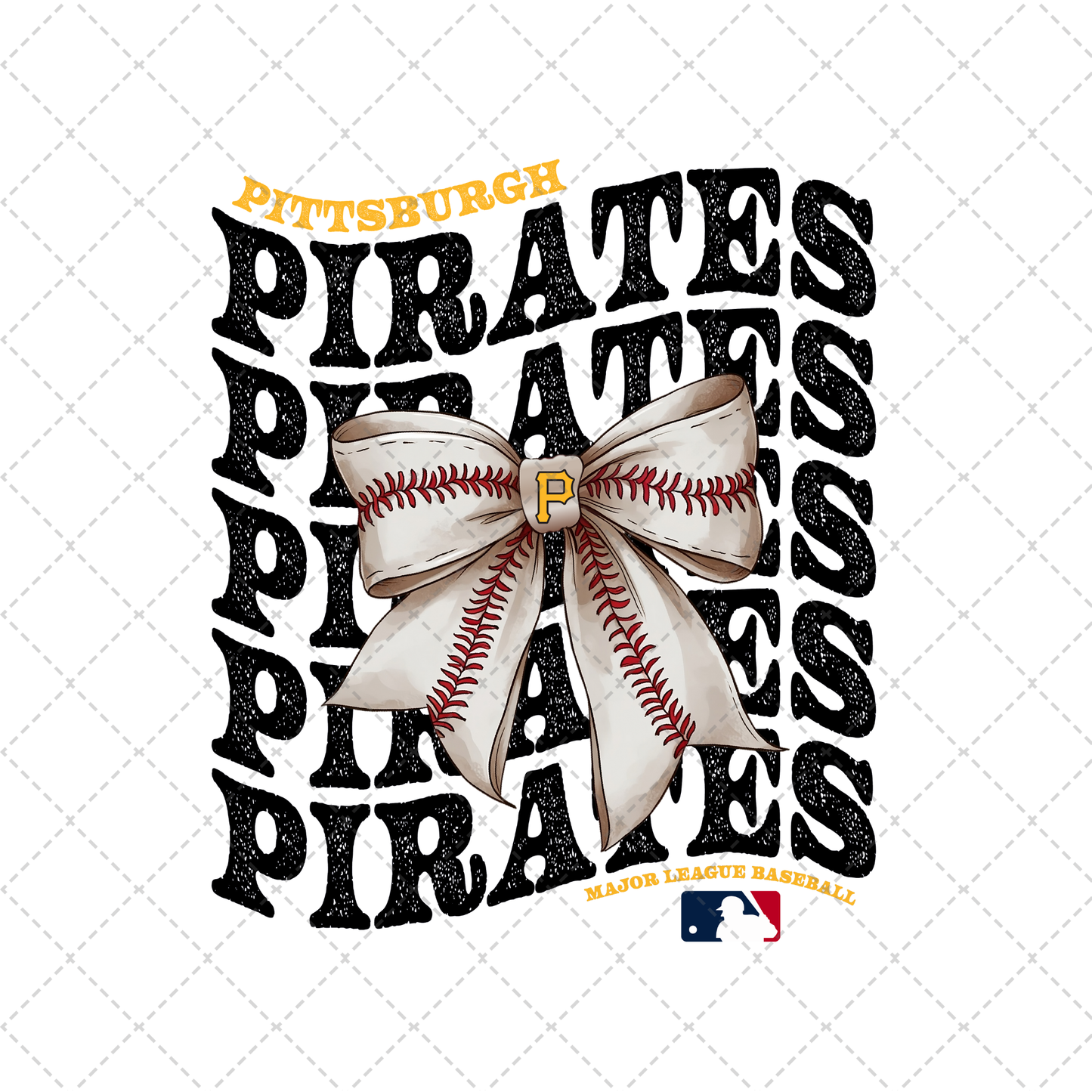 Pirates Coquette Transfer ** TWO PART* SOLD SEPARATELY**