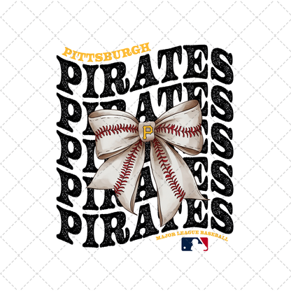 Pirates Coquette Transfer ** TWO PART* SOLD SEPARATELY**