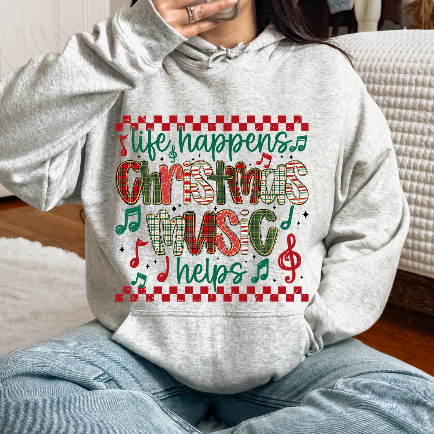 Life Happens Christmas Music Helps Transfer