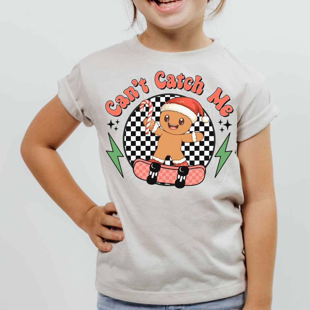 Cant Catch Me Gingerbread Transfer