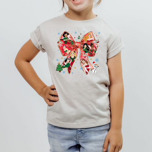 Princess Christmas Coquette Transfer