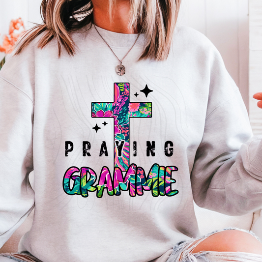 Praying Grammie Transfer**SOLD SEPARATELY**