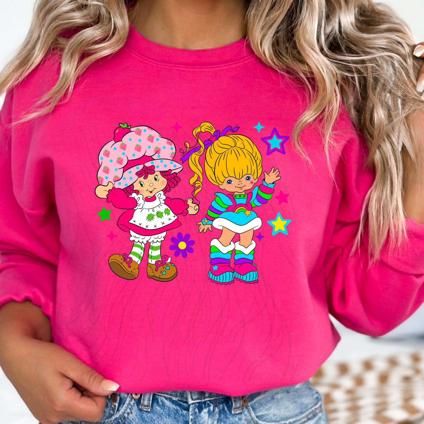 Rainbow and strawberry Transfer**SOLD SEPARATELY**