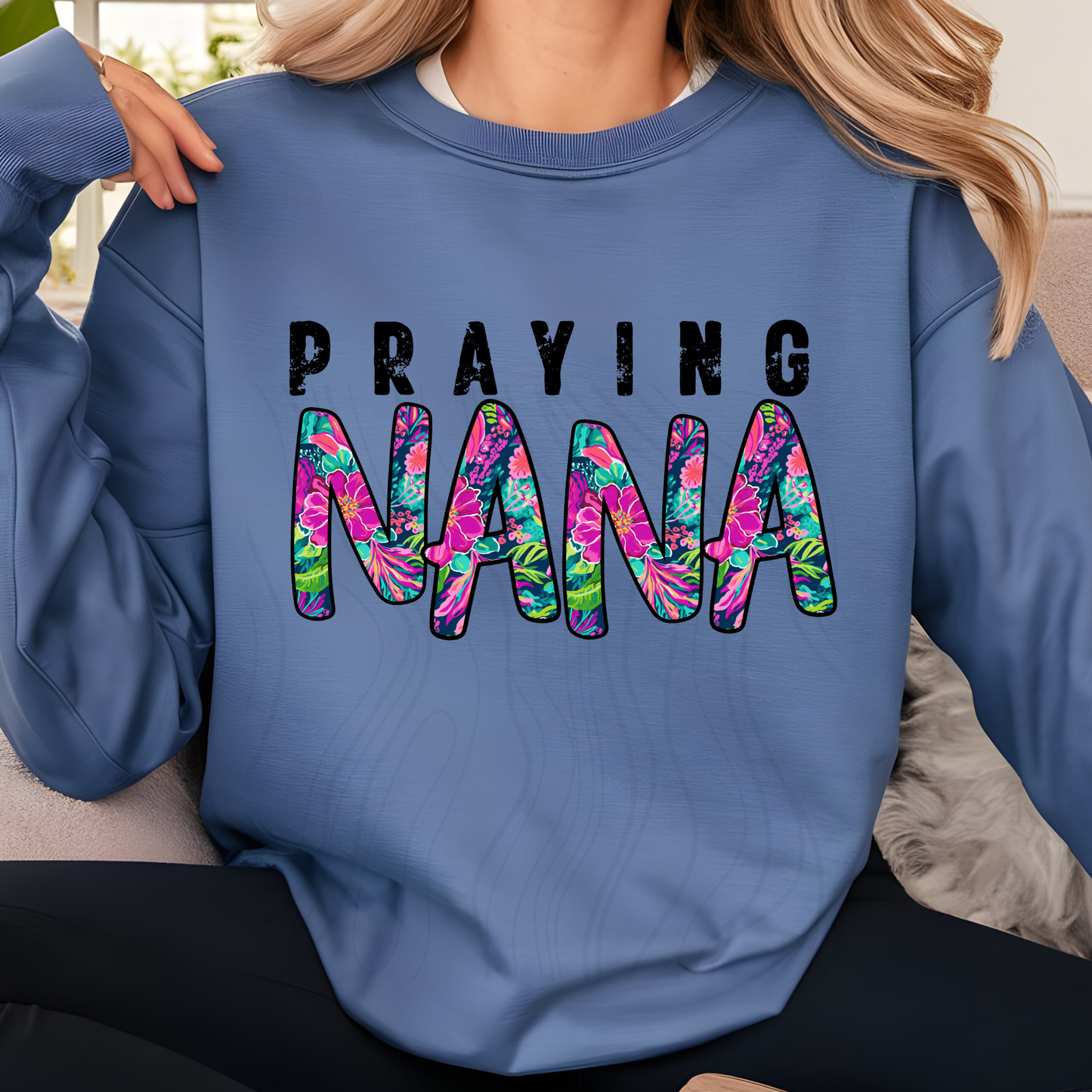 Praying Nana Transfer**SOLD SEPARATELY**