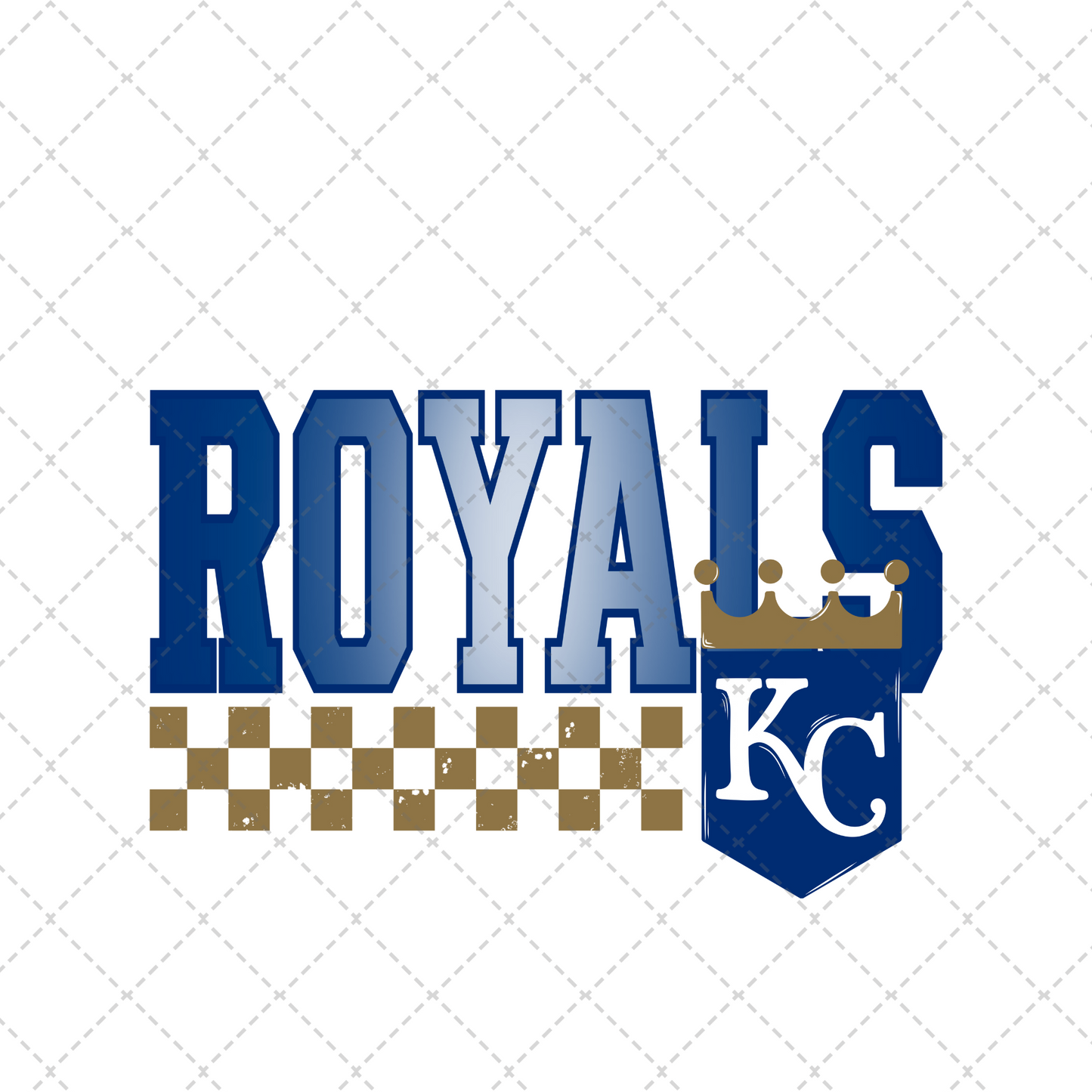 Let's Go Royals Transfer ** TWO PART* SOLD SEPARATELY**