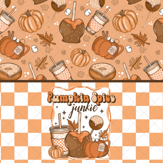 Pumpkin Spice Wrap - Sublimation Transfer