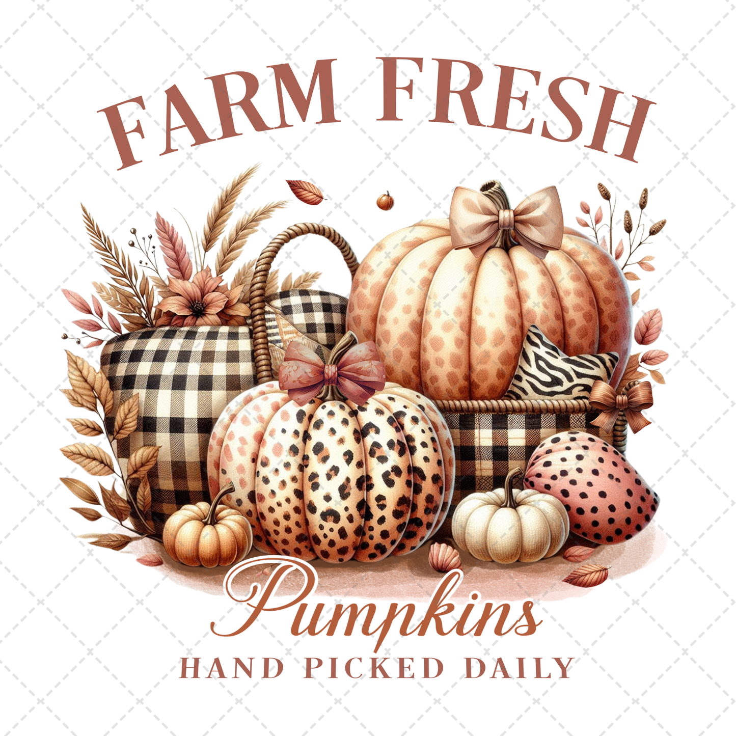 Farm Fresh Pumpkins Transfer