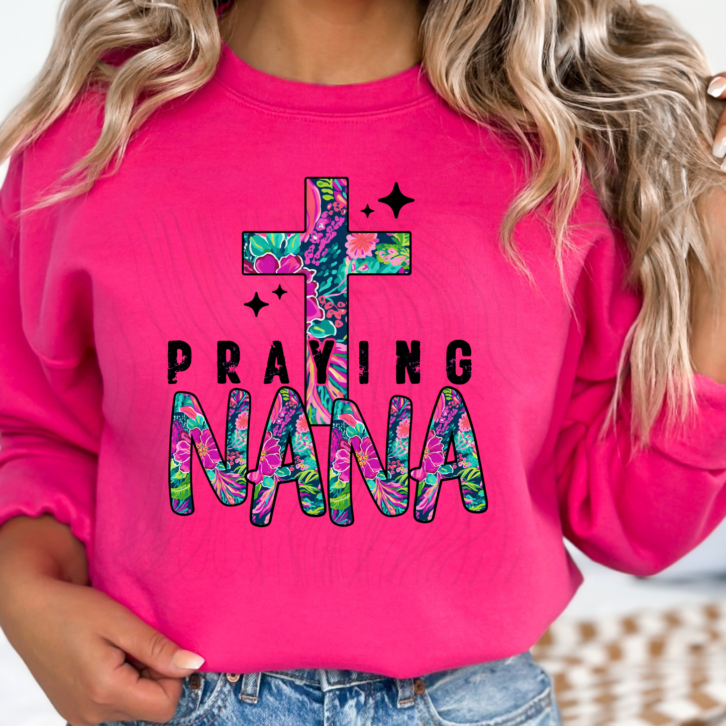 Praying Nana Transfer**SOLD SEPARATELY**