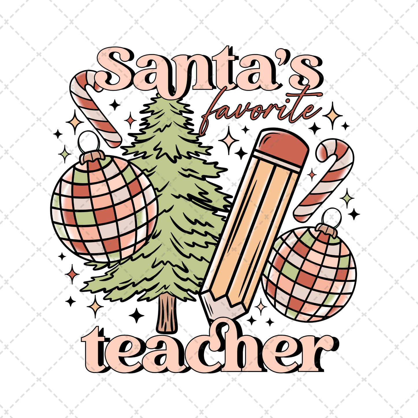 Santa's Fav Teacher Transfer