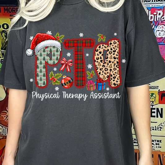 Physical Therapist Assistant Christmas Transfer**SOLD SEPARATLEY**