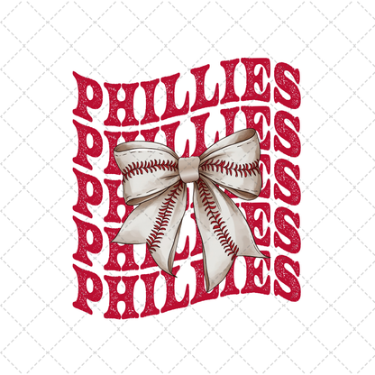 Phillies Coquette Transfer ** TWO PART* SOLD SEPARATELY**