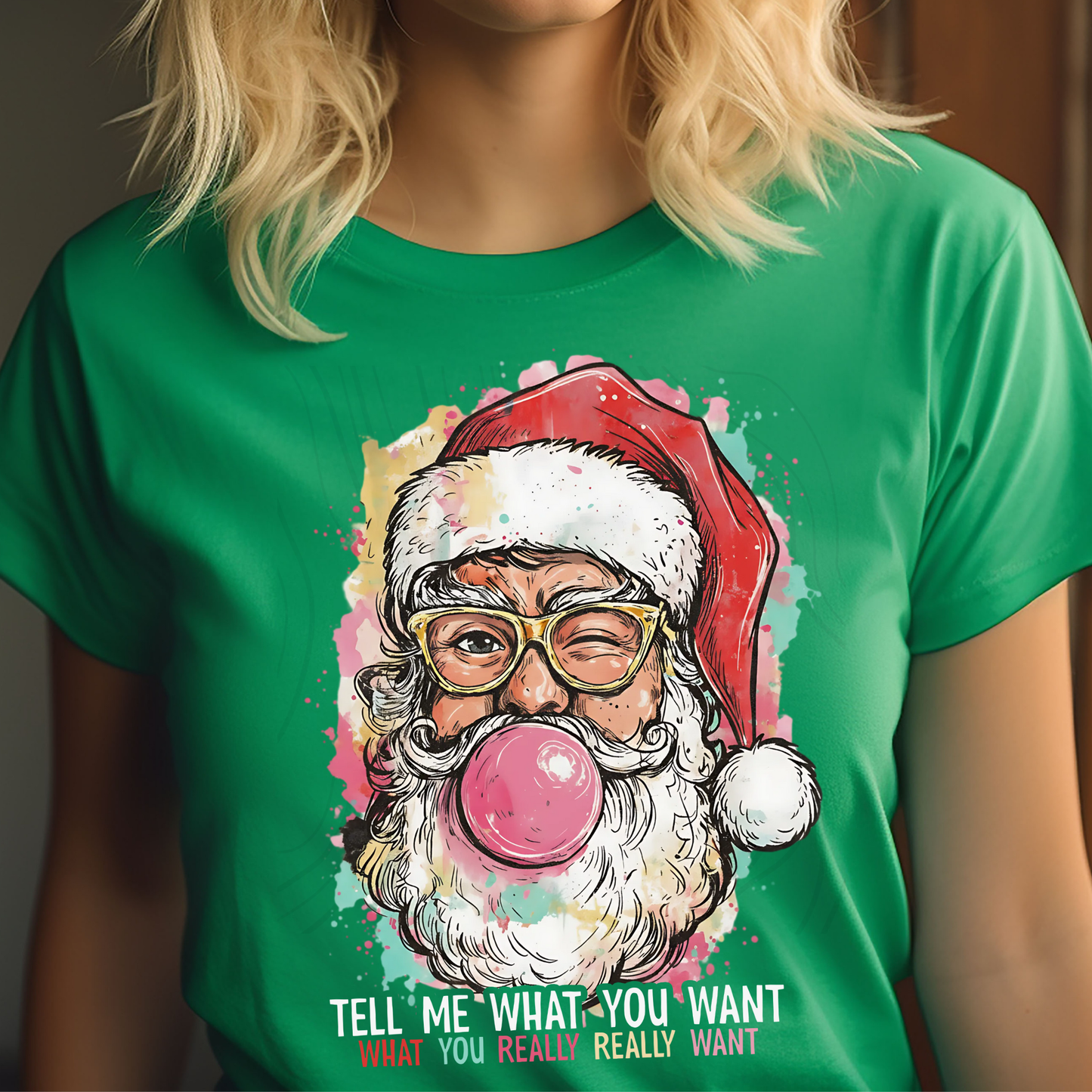 WHAT YOU WANT SANTA TRANSFER **SOLD SEPARATLEY**
