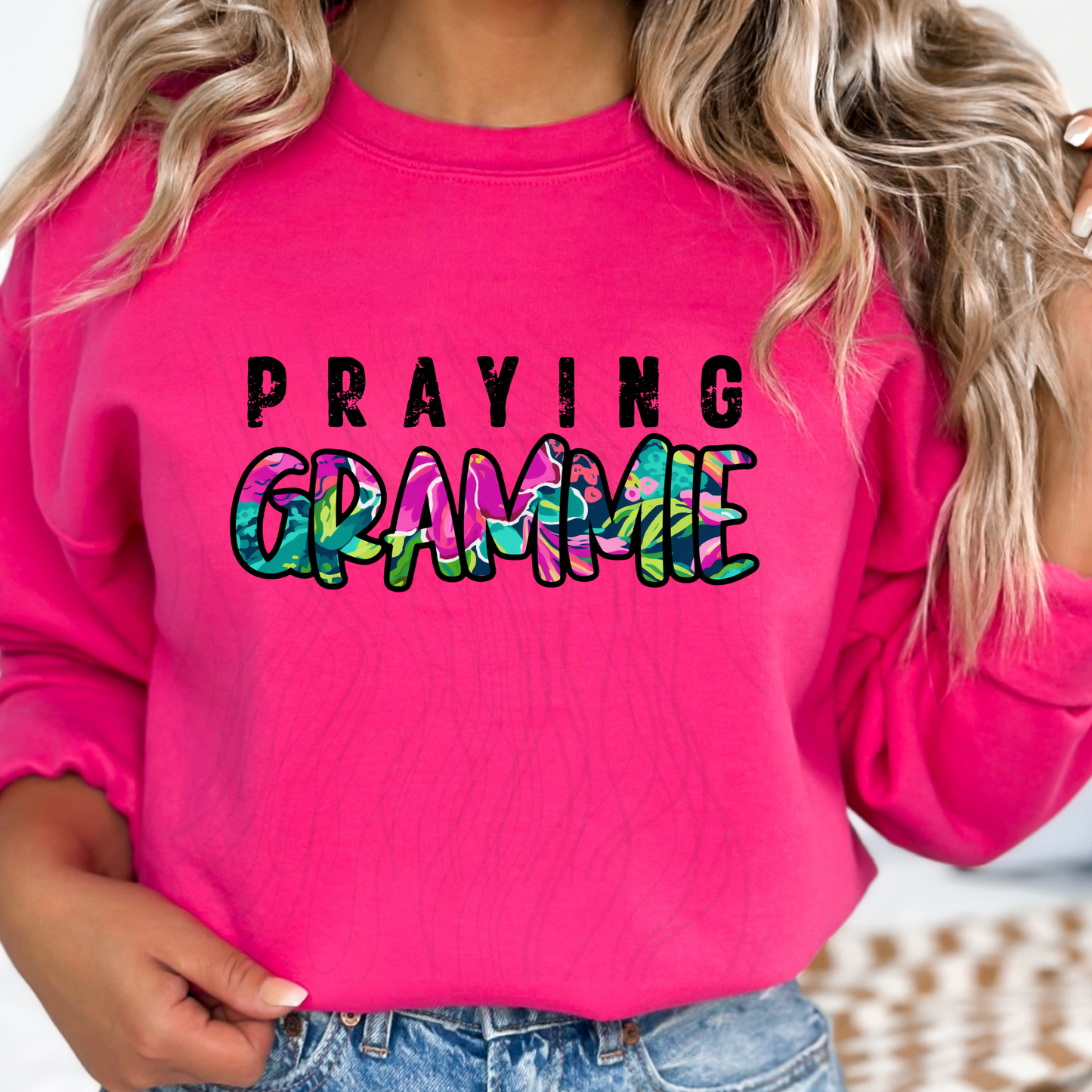 Praying Grammie Transfer**SOLD SEPARATELY**