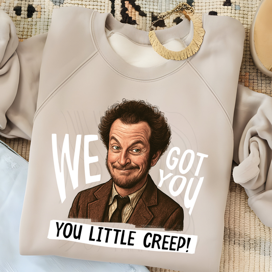 MARV YOU LITTLE CREEP TRANSFER ** SOLD SEPARATELY**