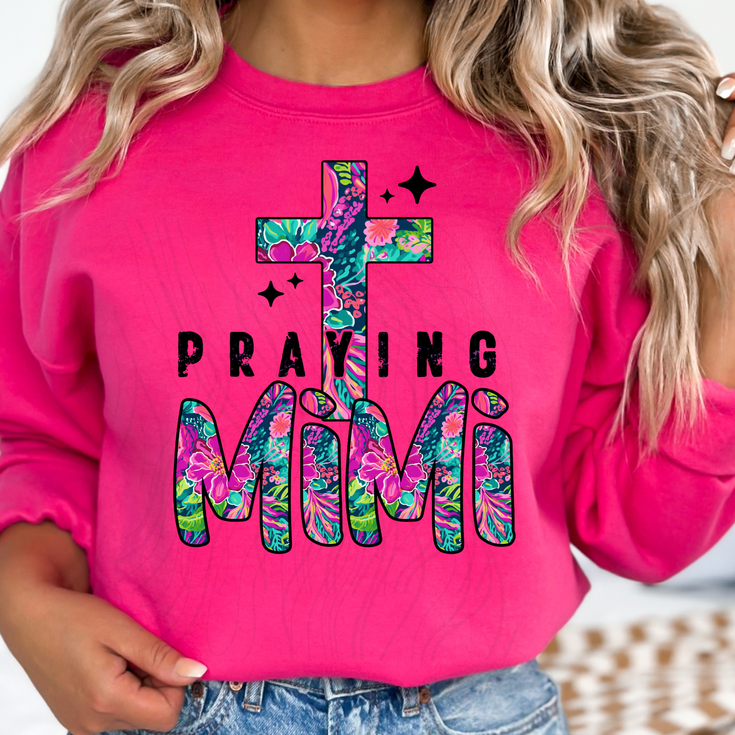 Praying Mimi Transfer**SOLD SEPARATELY**