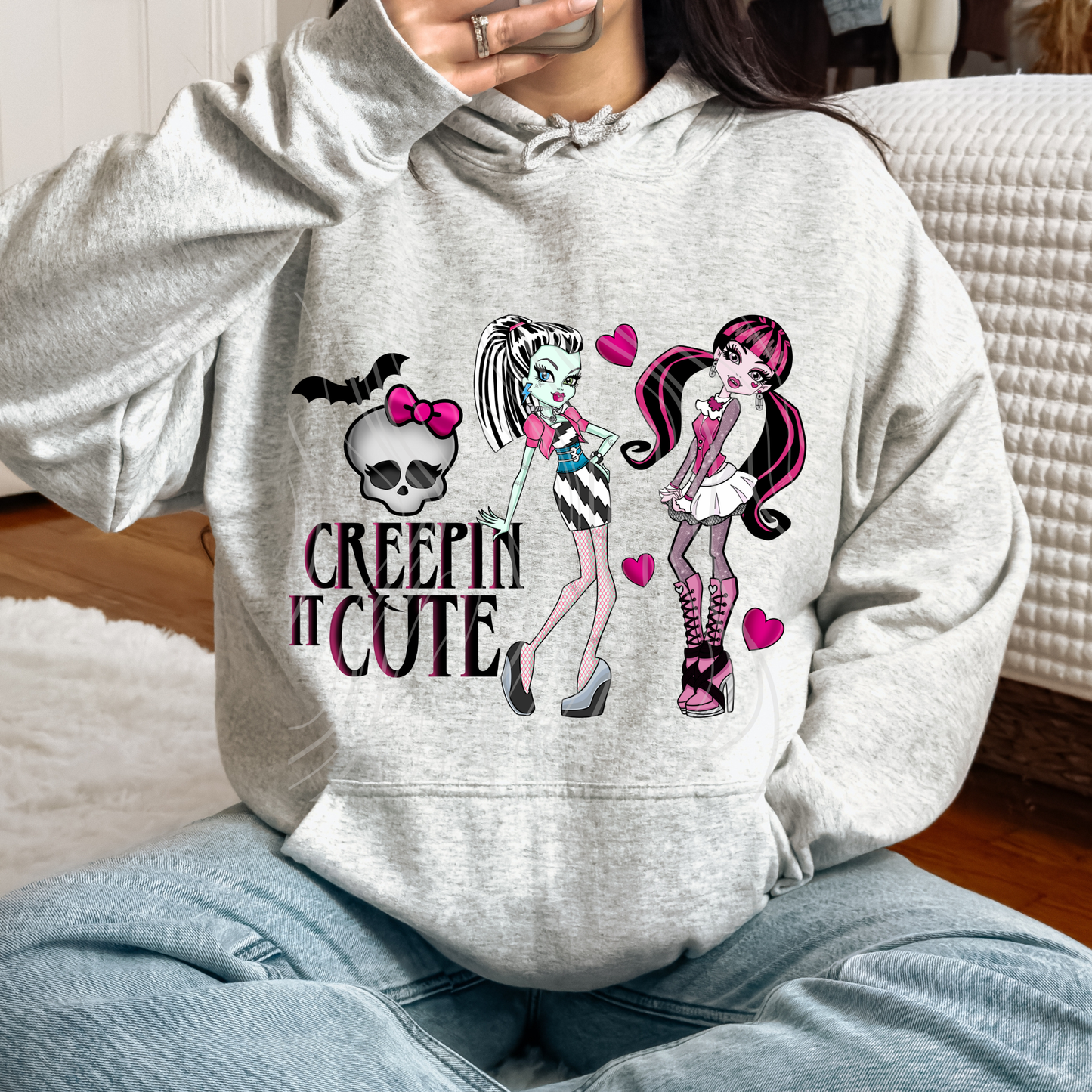 MH Creepin It Cute Transfer *TWO PART**SOLD SEPARATELY**