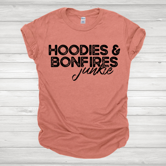 Hoodies & Bonfire Junkie Transfer