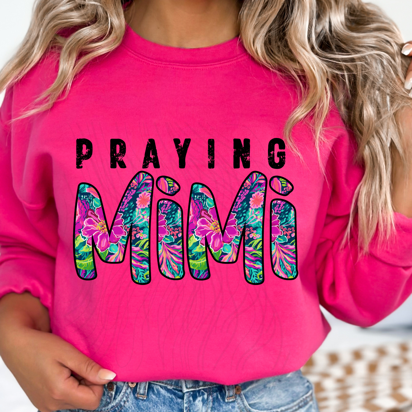 Praying Mimi Transfer**SOLD SEPARATELY**