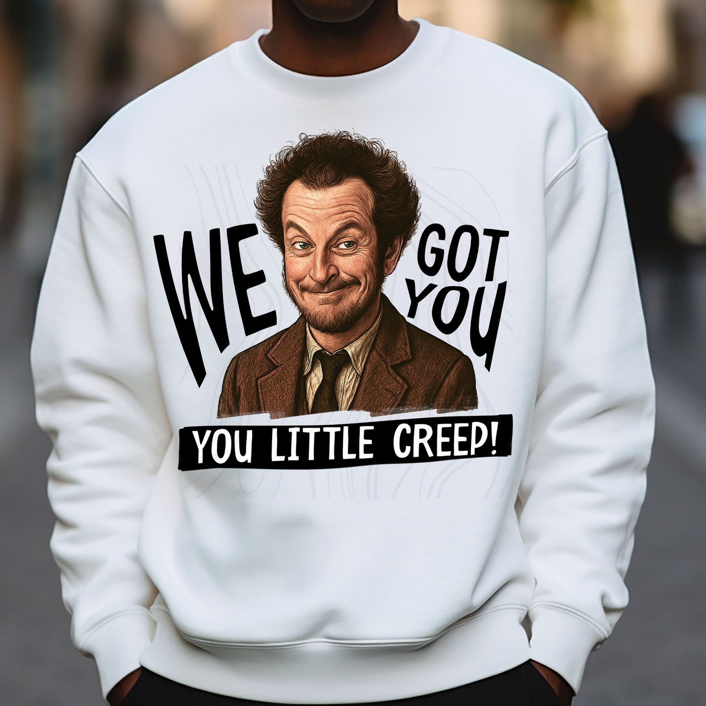 MARV YOU LITTLE CREEP TRANSFER ** SOLD SEPARATELY**