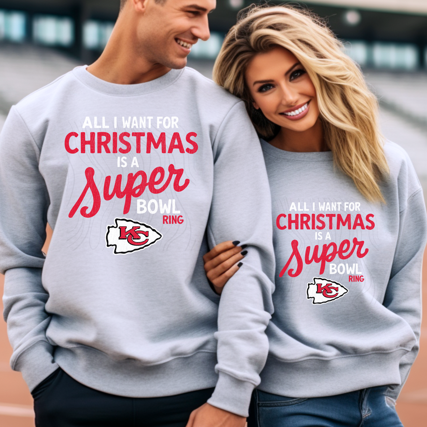 Christmas Super Bowl KCCTransfer**SOLD SEPARATELY**