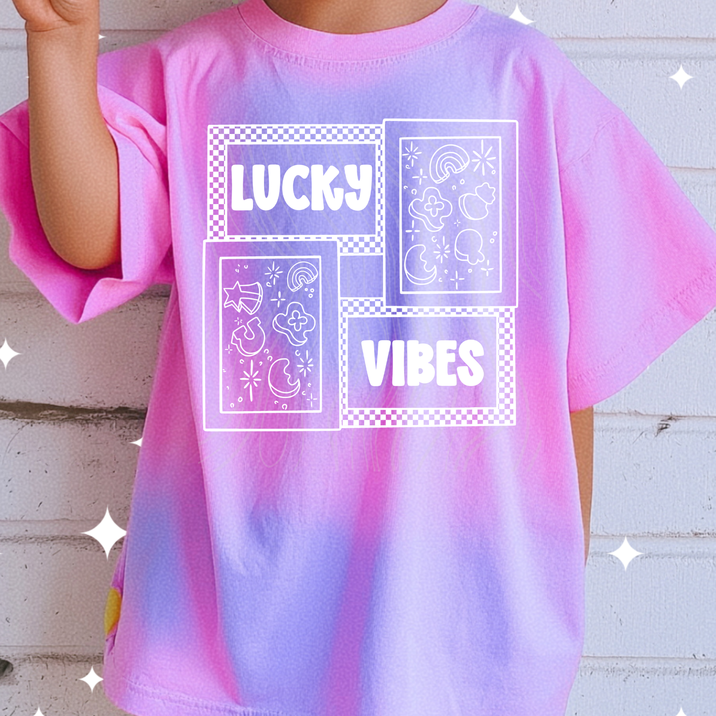 Lucky Vibes Charms Transfer**SOLD SEPARATELY**