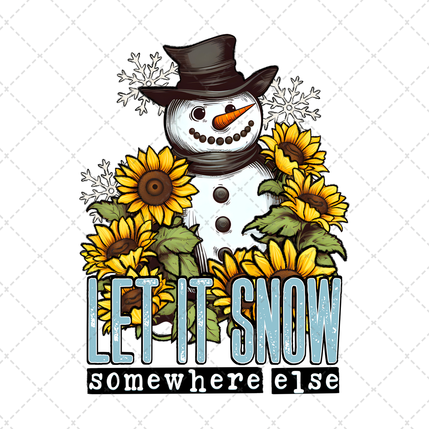 Let It Snow Somewhere Else Transfer