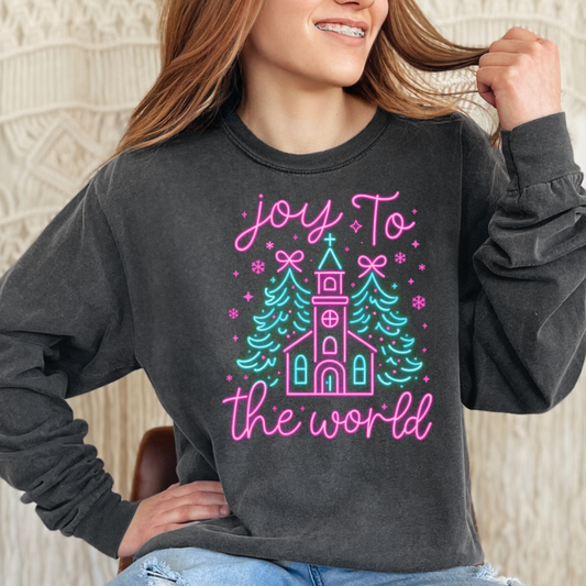 Neon Joy To The World Transfer