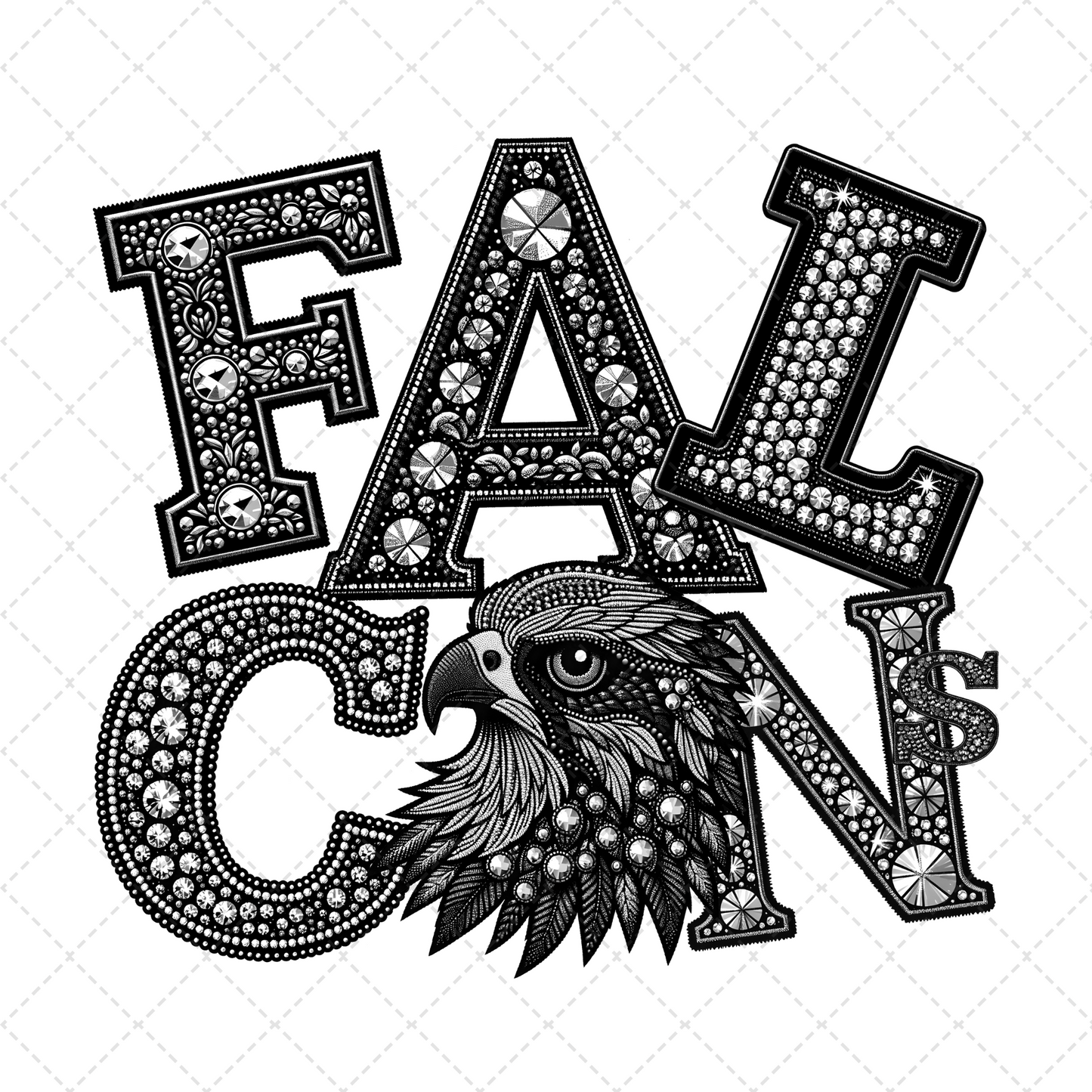 AF Rhinestone Transfer