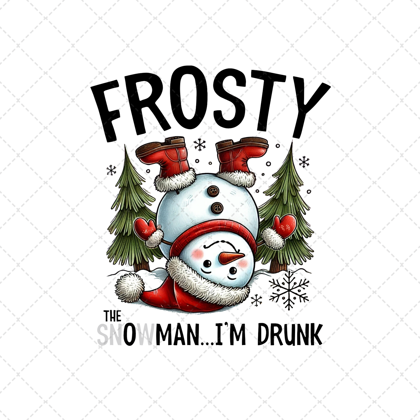 Frosty O Man Im Drunk Transfer