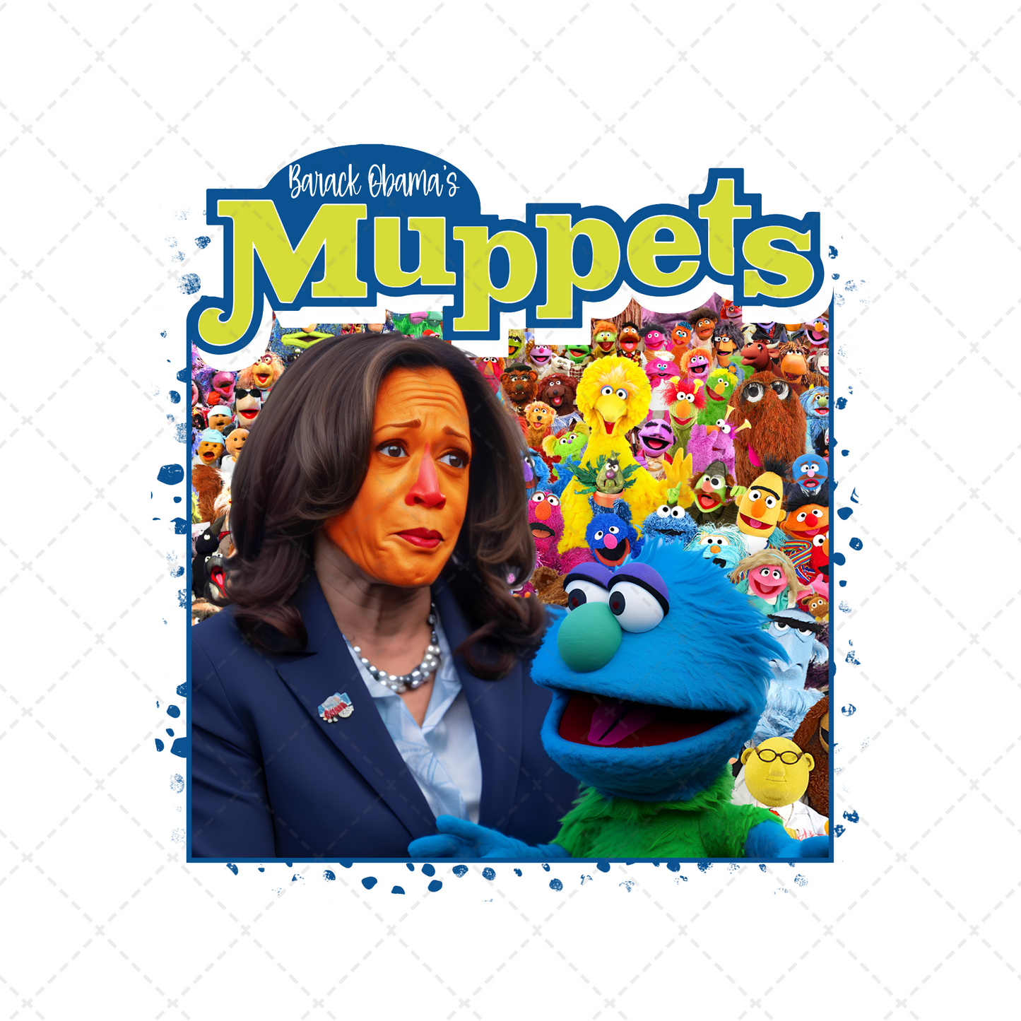 Muppets Kamala Transfer **TWO PART* SOLD SEPARATELY**