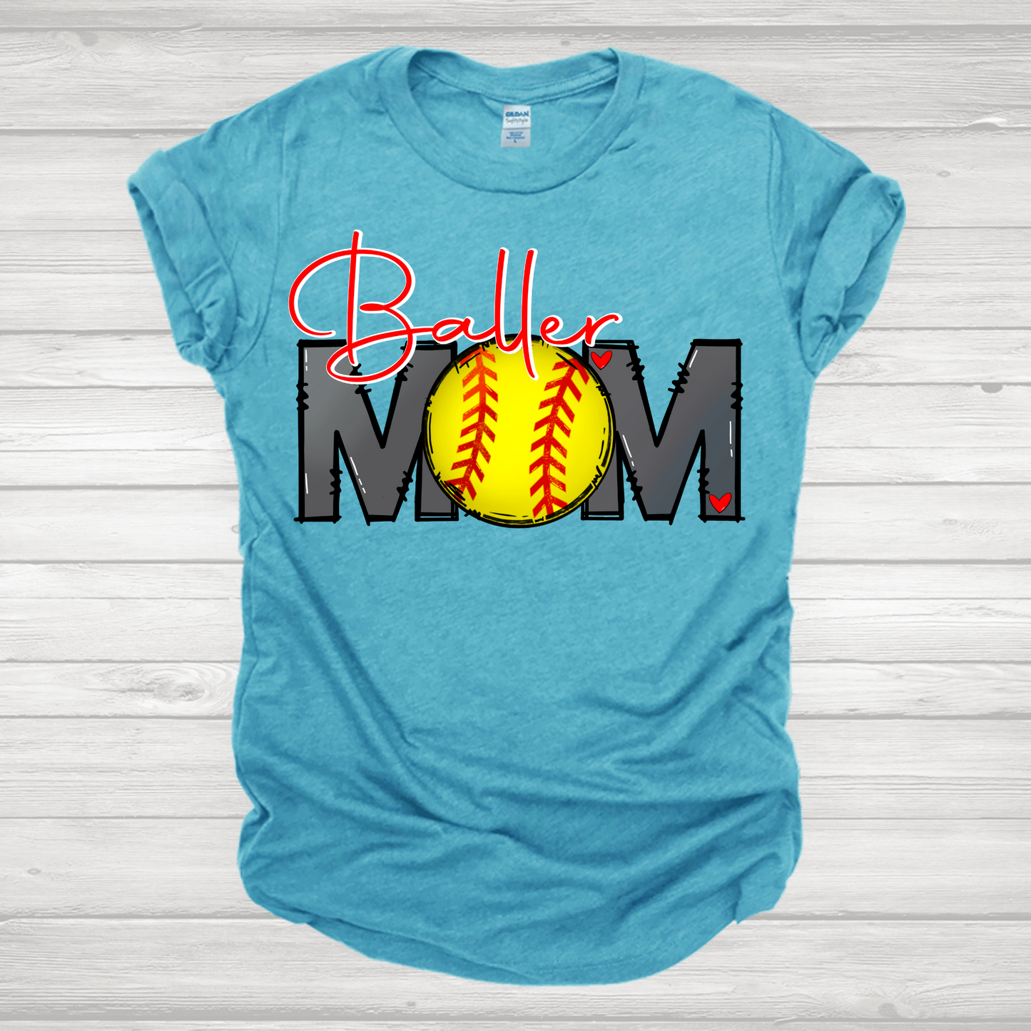 Baller Mom Softball Transfer