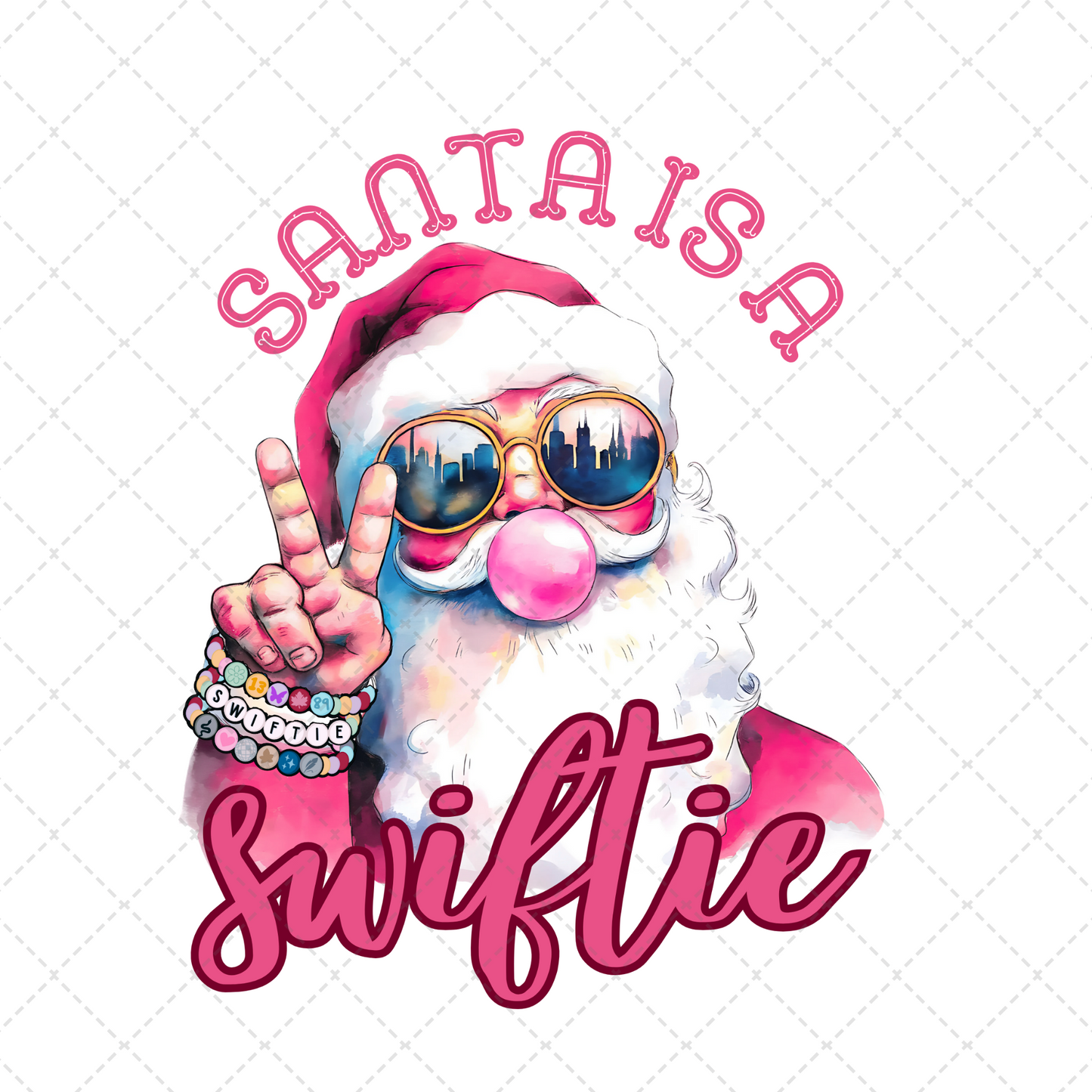 Santa Is A Swiftie Transfer