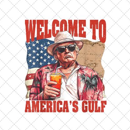 Trump Welcome To America's Gulf Transfer