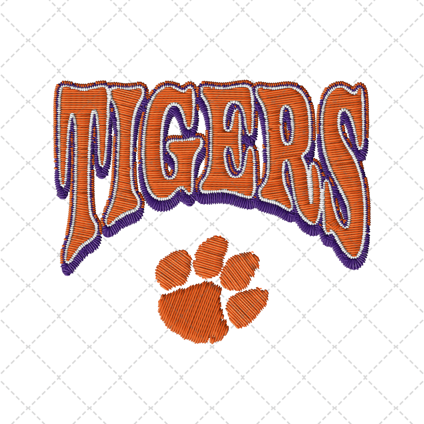 SC Clemson Patch Transfer