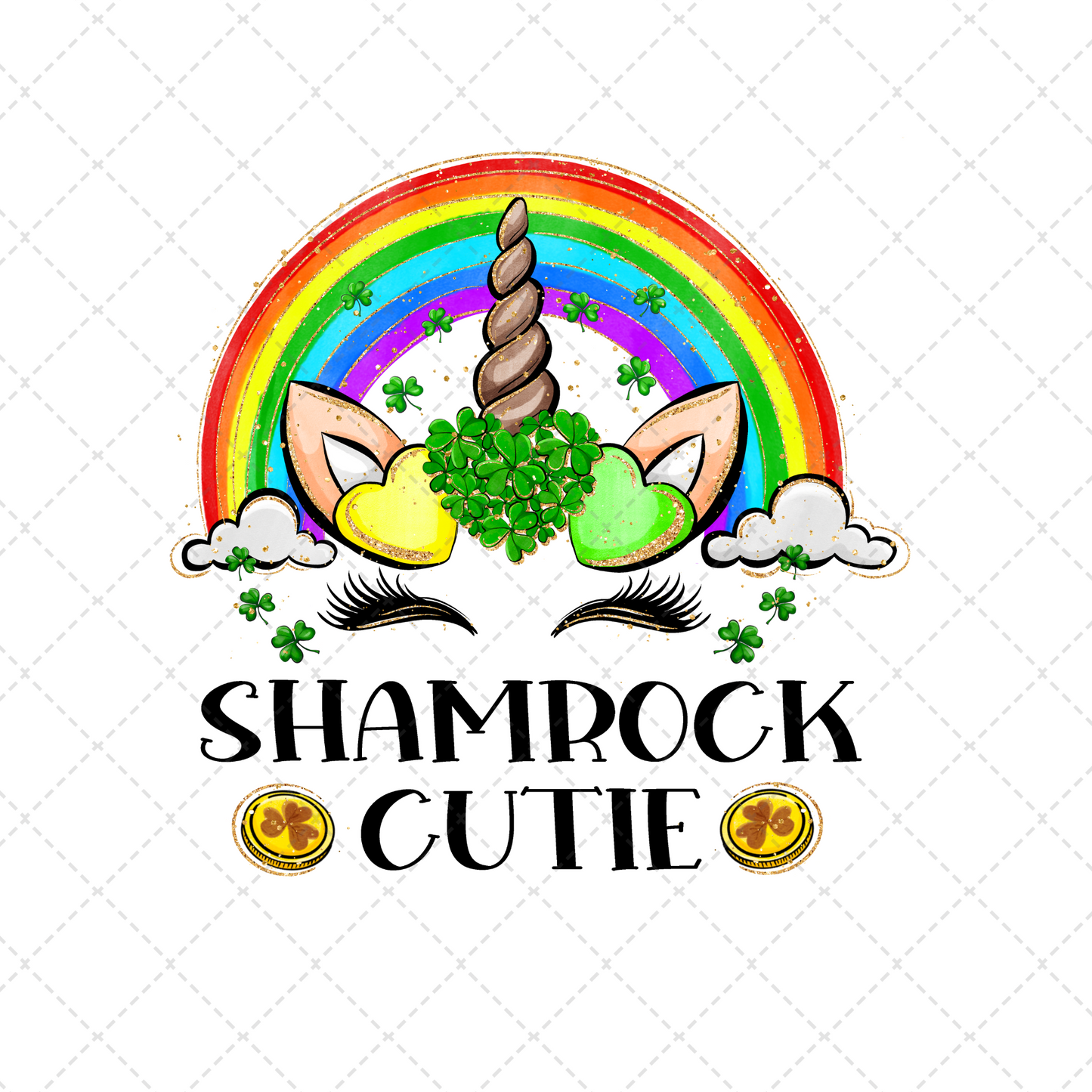 Shamrock Cutie Transfer