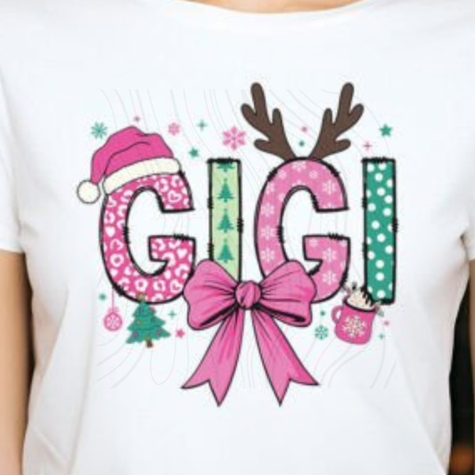 Reindeer Gigi Transfer