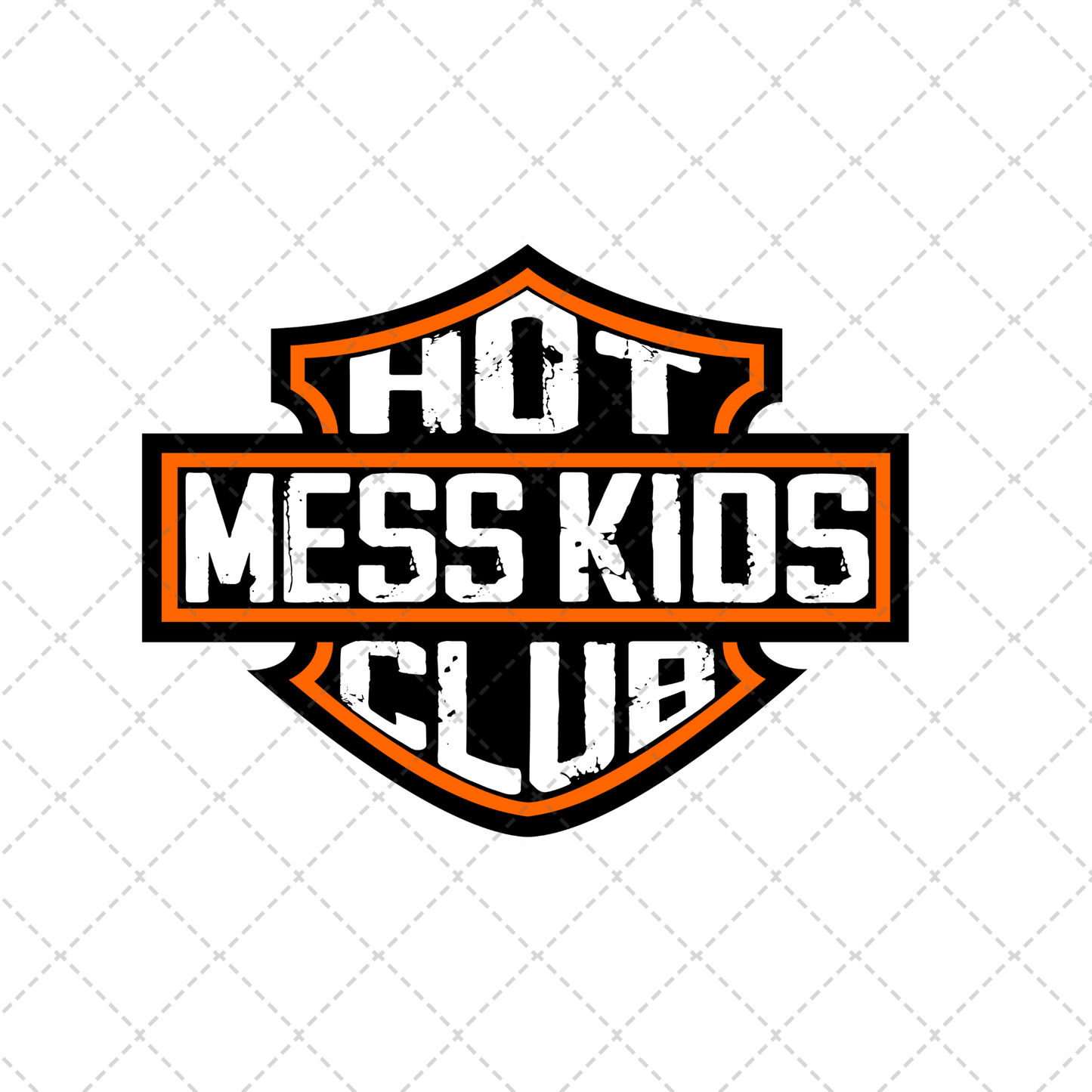 Hot Mess Kids Club Transfer